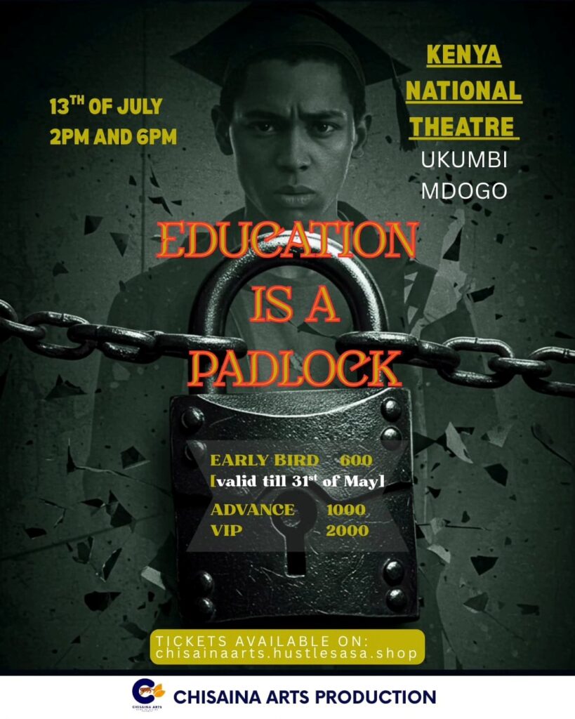 Education is a padlock